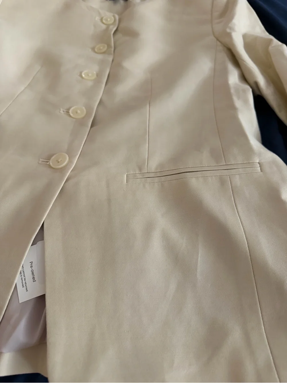 J.Crew Women's Blazer — Cream